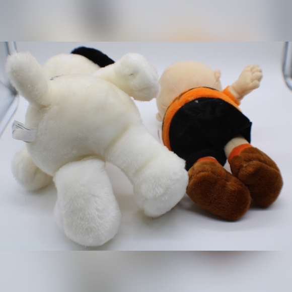 Preowned Peanuts Gang Snoopy & Charlie Brown Plush, Kohls Cares, Original Tags - Picture 11 of 11